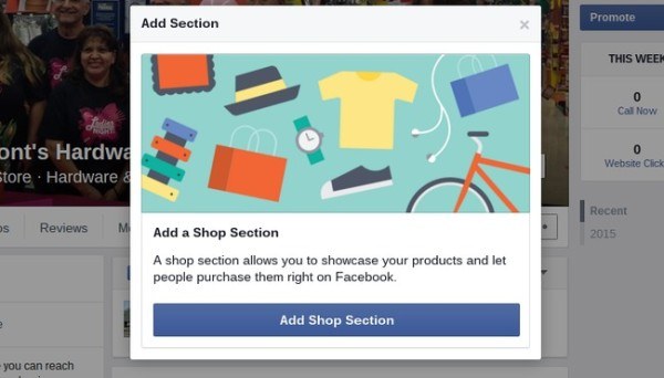 Set up Facebook eCommerce