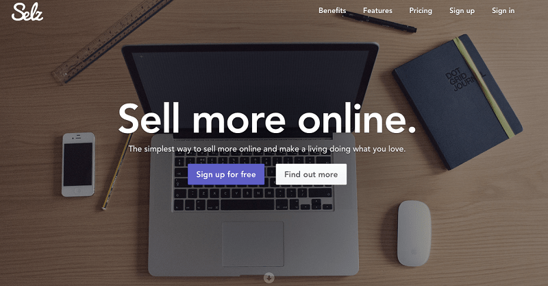 Selz has some of the most effective tools for online retail without bells and whistles
