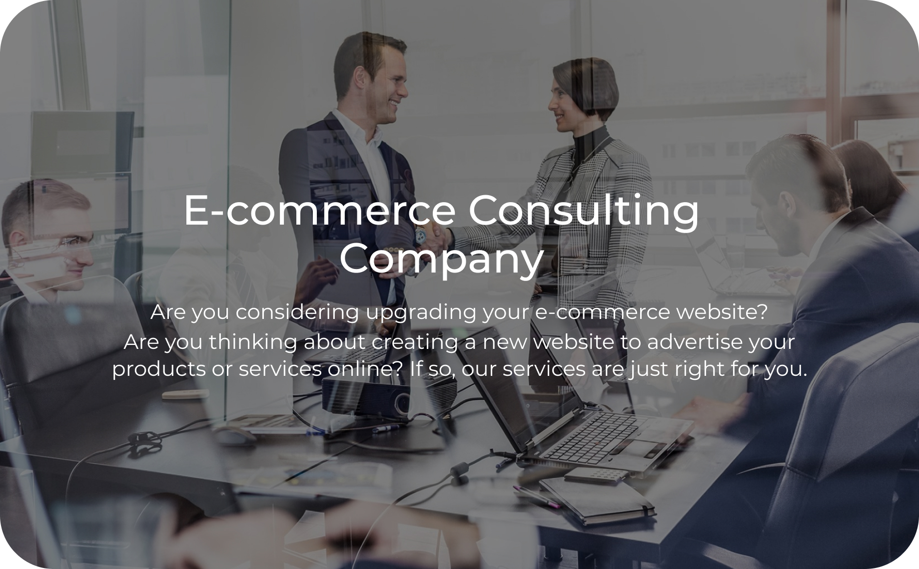 E-commerce Consulting Services