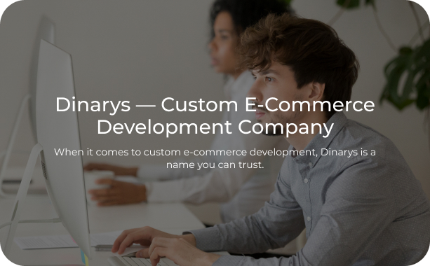 Kundenspezifisches E-Commerce - Entwicklungsunternehmen