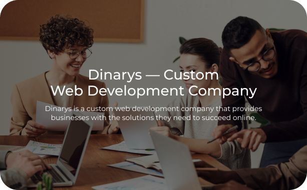 Kundenspezifisches Web- Entwicklungsunternehmen