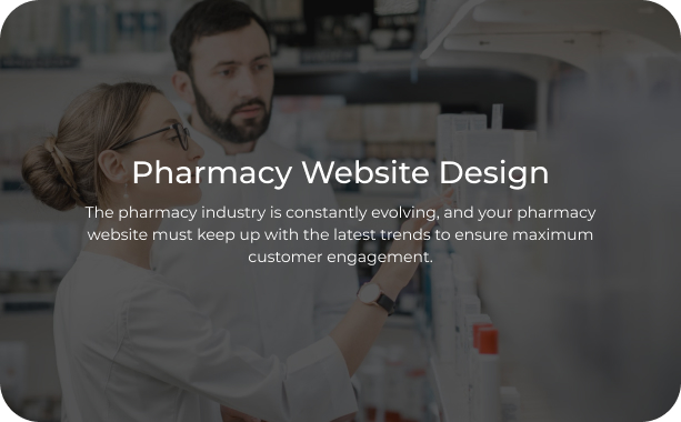 Pharmacy Website Design