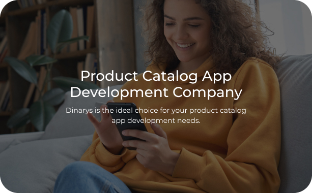Produktkatalog App-Entwicklungsunternehmen