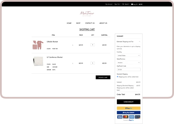 Shopping cart