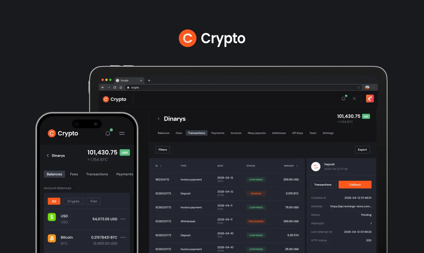 Crypto payment plugin development 