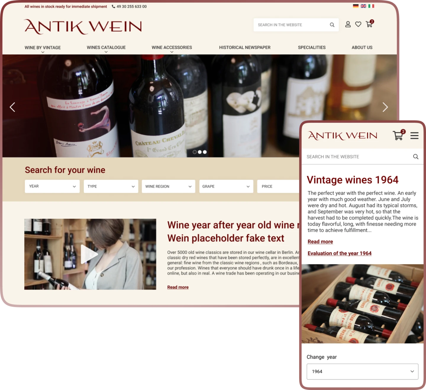Antik Wein