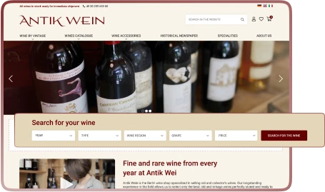 Home page