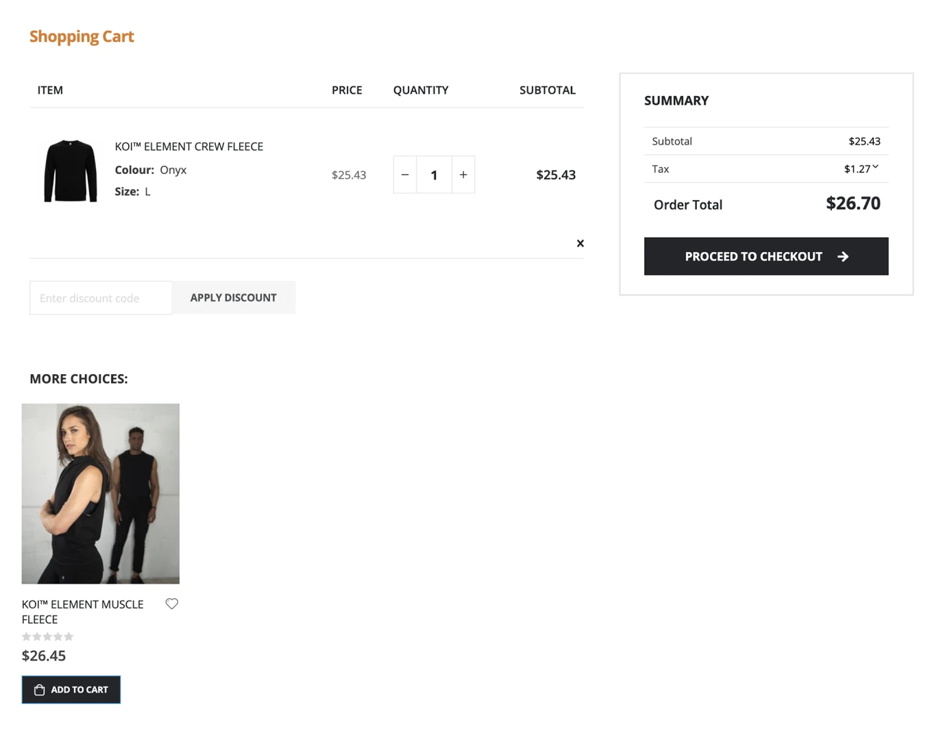 SanMar website demonstration 2: Seamless checkout process taking a few clicks