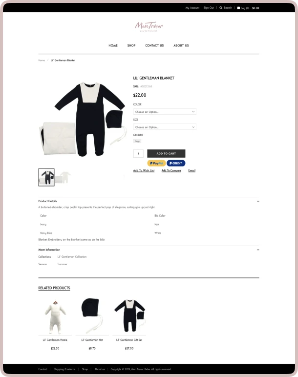 Product detail