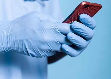 Secure solutions for healthcare and pharmaceutical companies - picture with industries specified