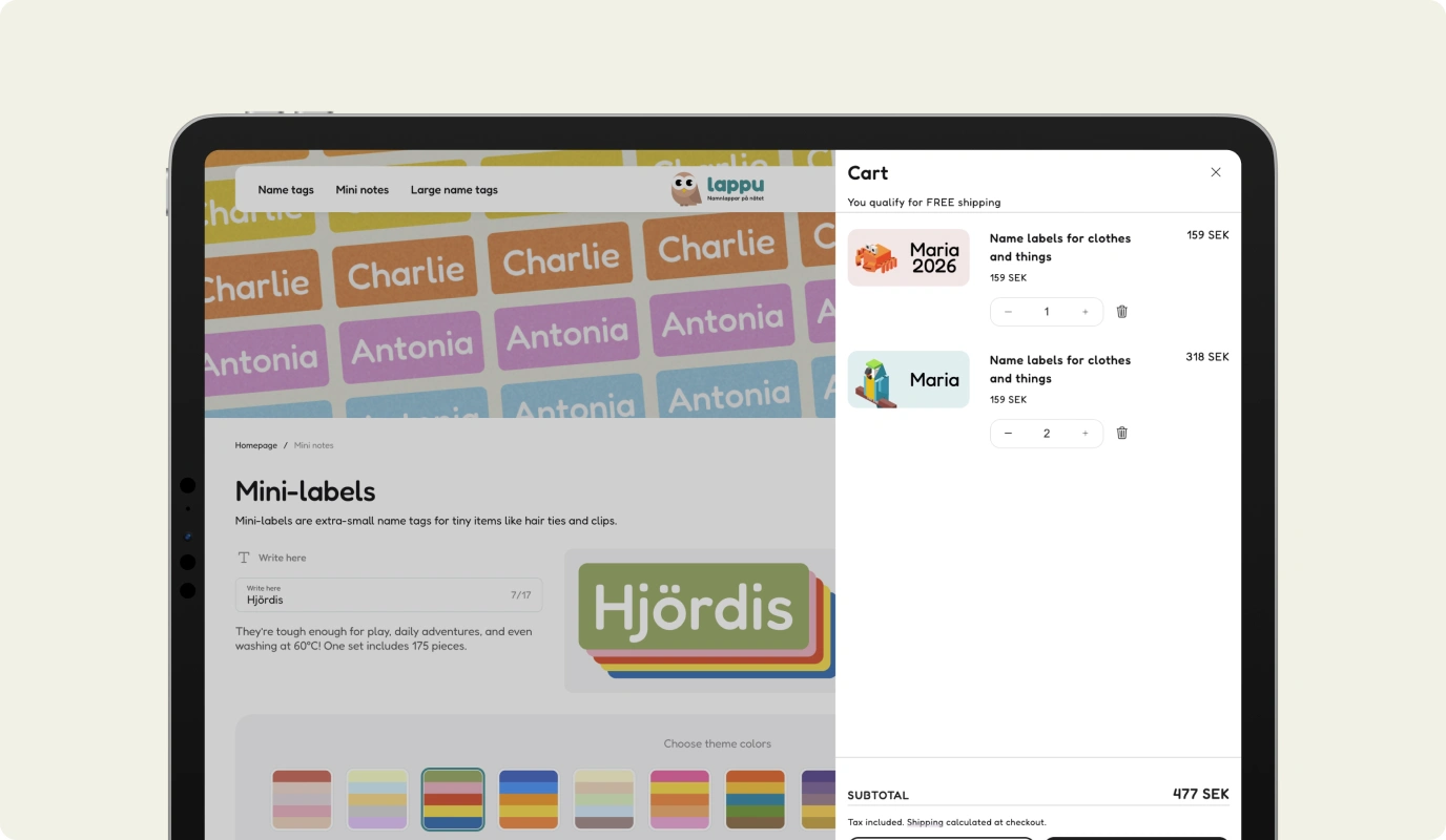 Obstacle-free merchant journey design and implementation for Lappu | Dinarys case study