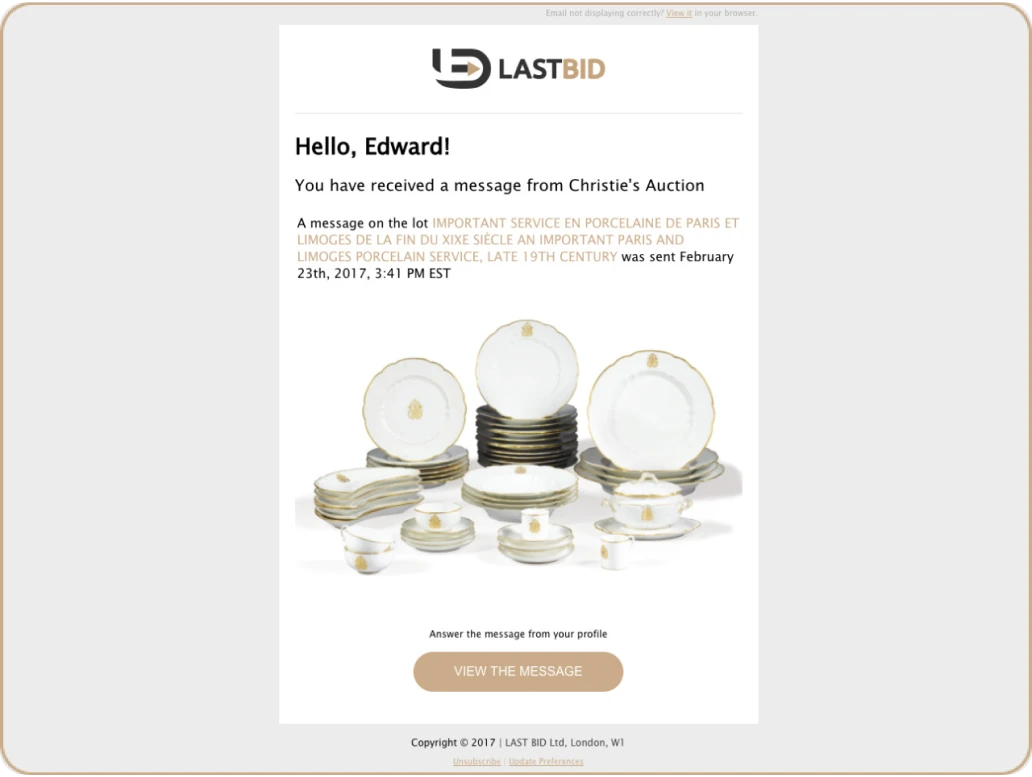 Built-in messaging platform