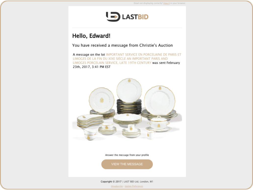 Built-in messaging platform