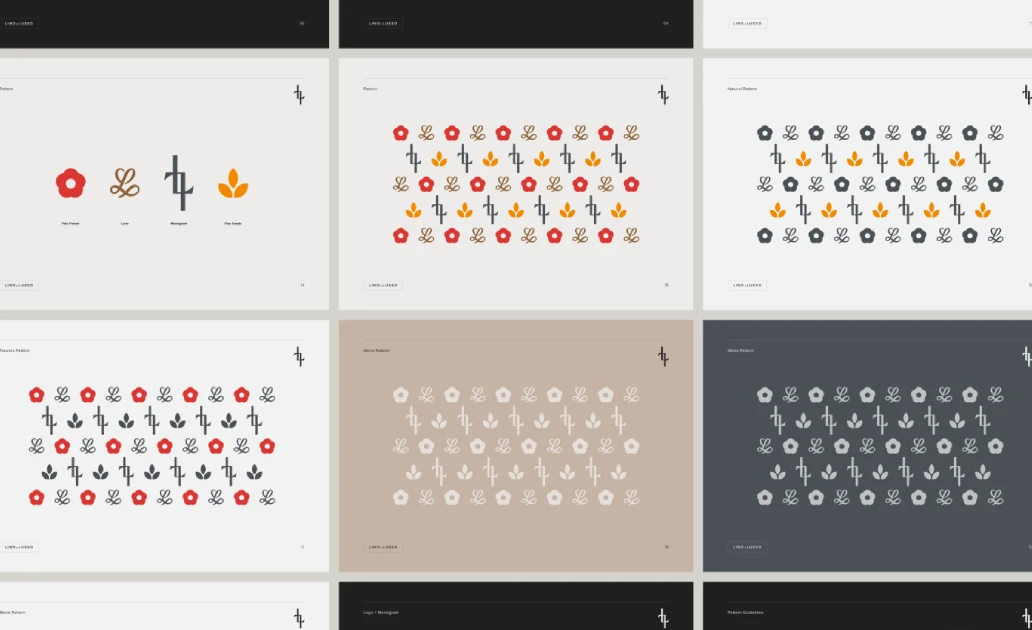 Concept and design system development for Lino e Lusso