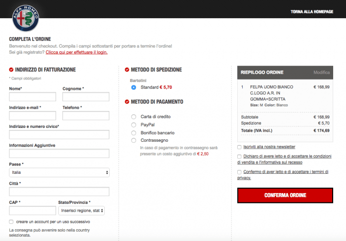 Since the online shop was built on Magento platform, we integrated OneStepCheckout to imptove ecommerce engagement metrics