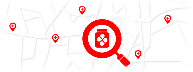 Searching for products across multiple warehouses