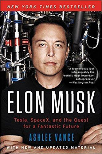 Best e-commerce books for inspiration Elon Musk: Tesla, SpaceX, and the Quest for a Fantastic Future