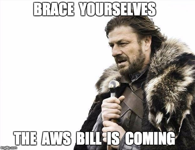 aws bill is coming
