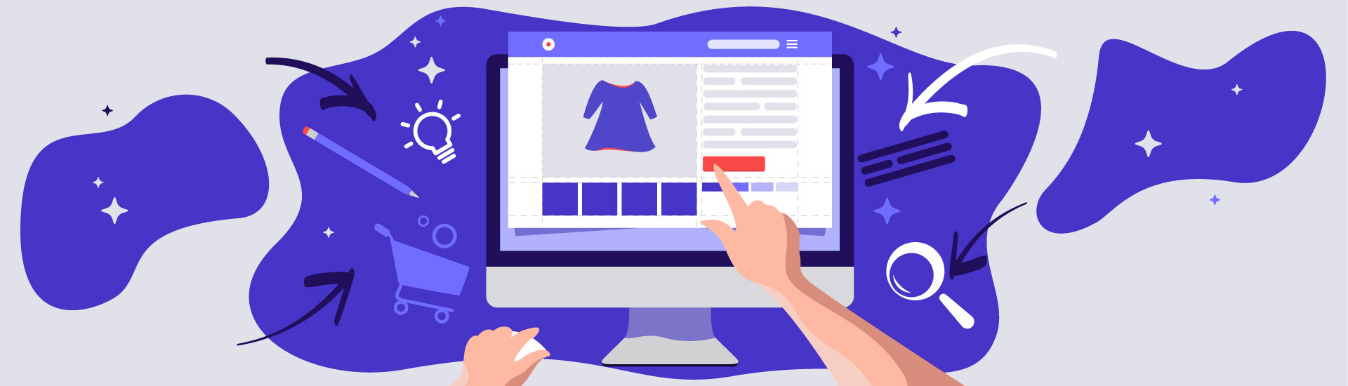 How To Create An ECommerce Product Page | Dinarys