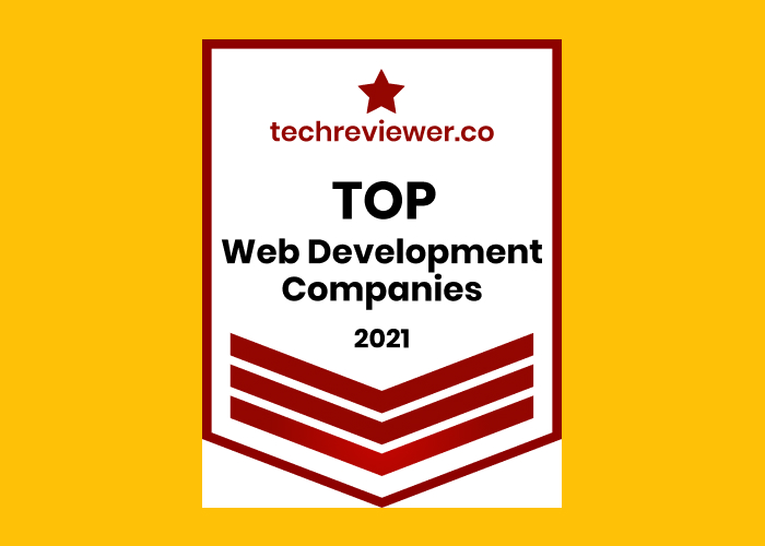 Dinarys is recognized by Techreviewer as a  Top Web Development Company in 2021