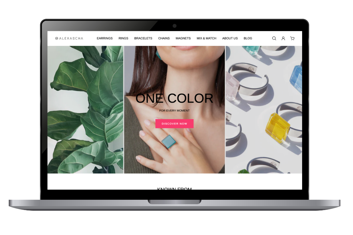 Shopify vs Magento comparisons: ALEXASCHA project by Dinarys