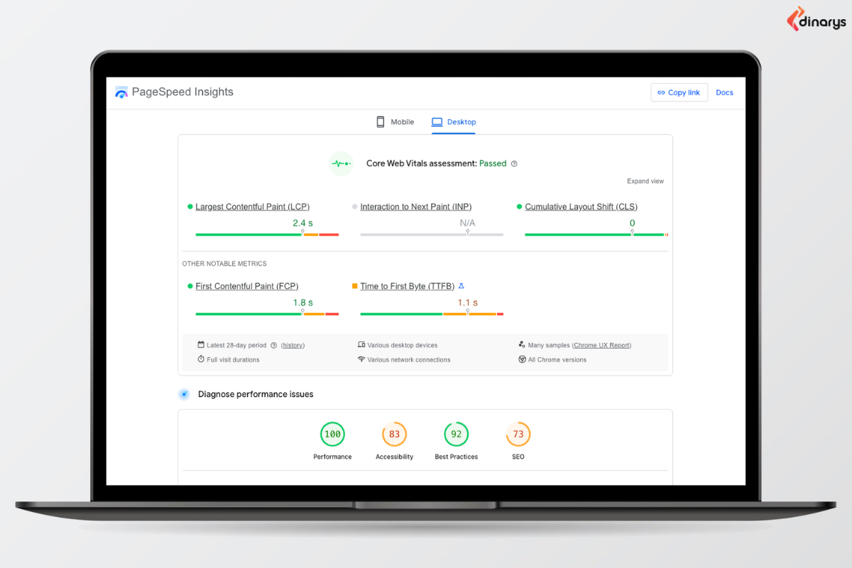 Top ecommerce performance optimization companies: Core Web Vitals